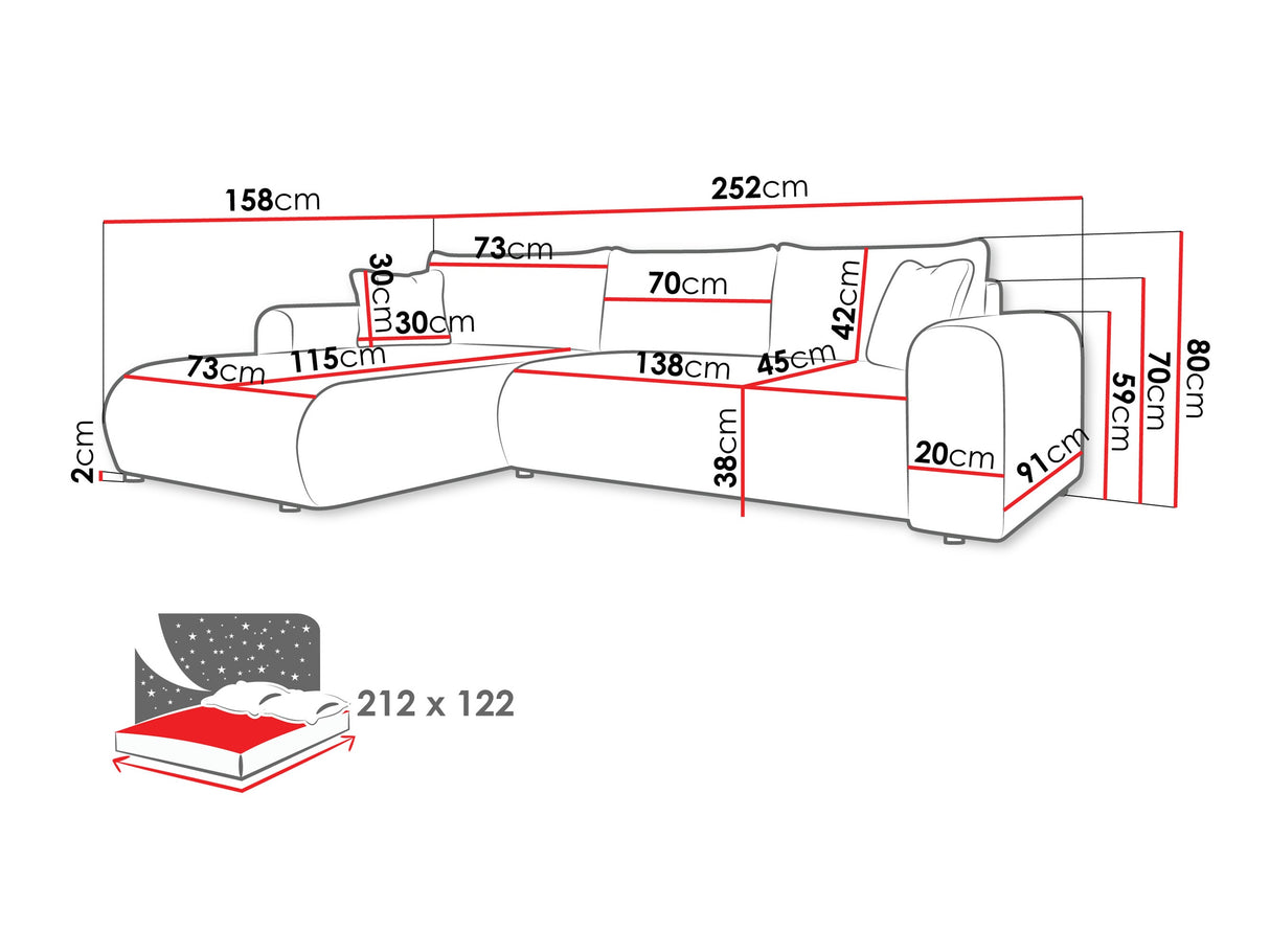 Minkštas kampas 594049