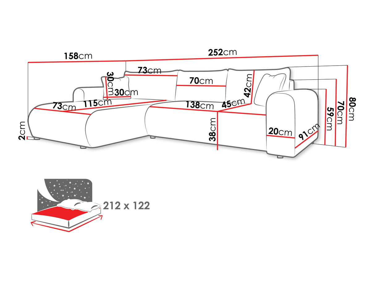 Minkštas kampas 594049