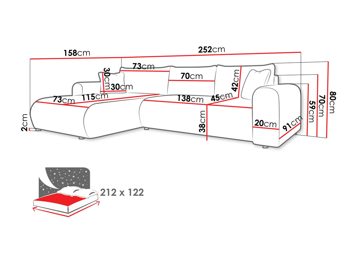 Minkštas kampas 594049