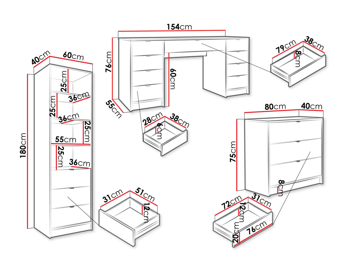 Biuro komplektas 594840