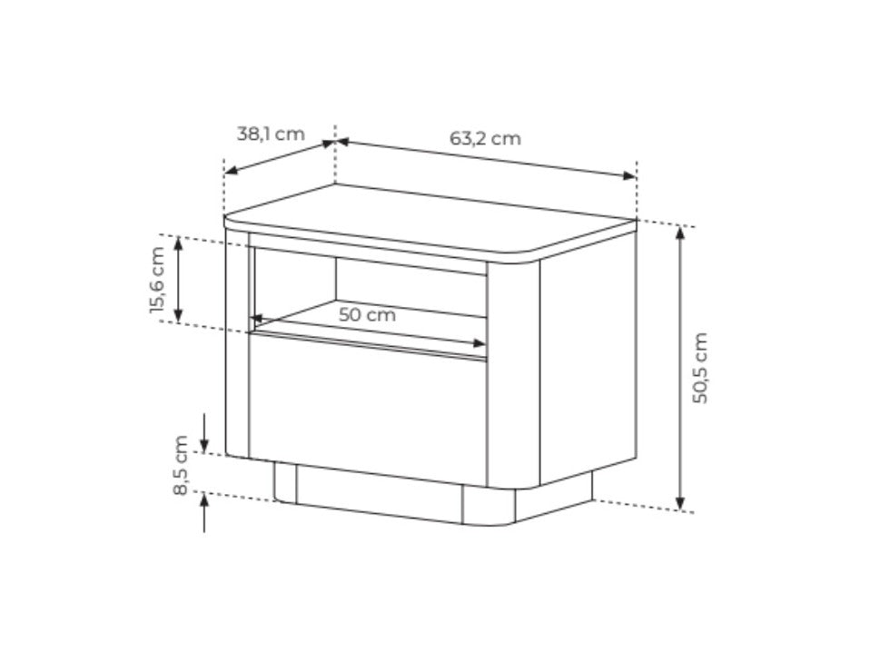 Naktinis staliukas 594886 4083157