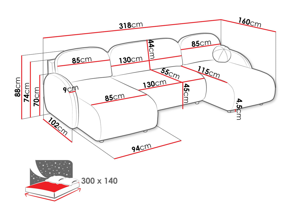 Minkštas kampas 595133