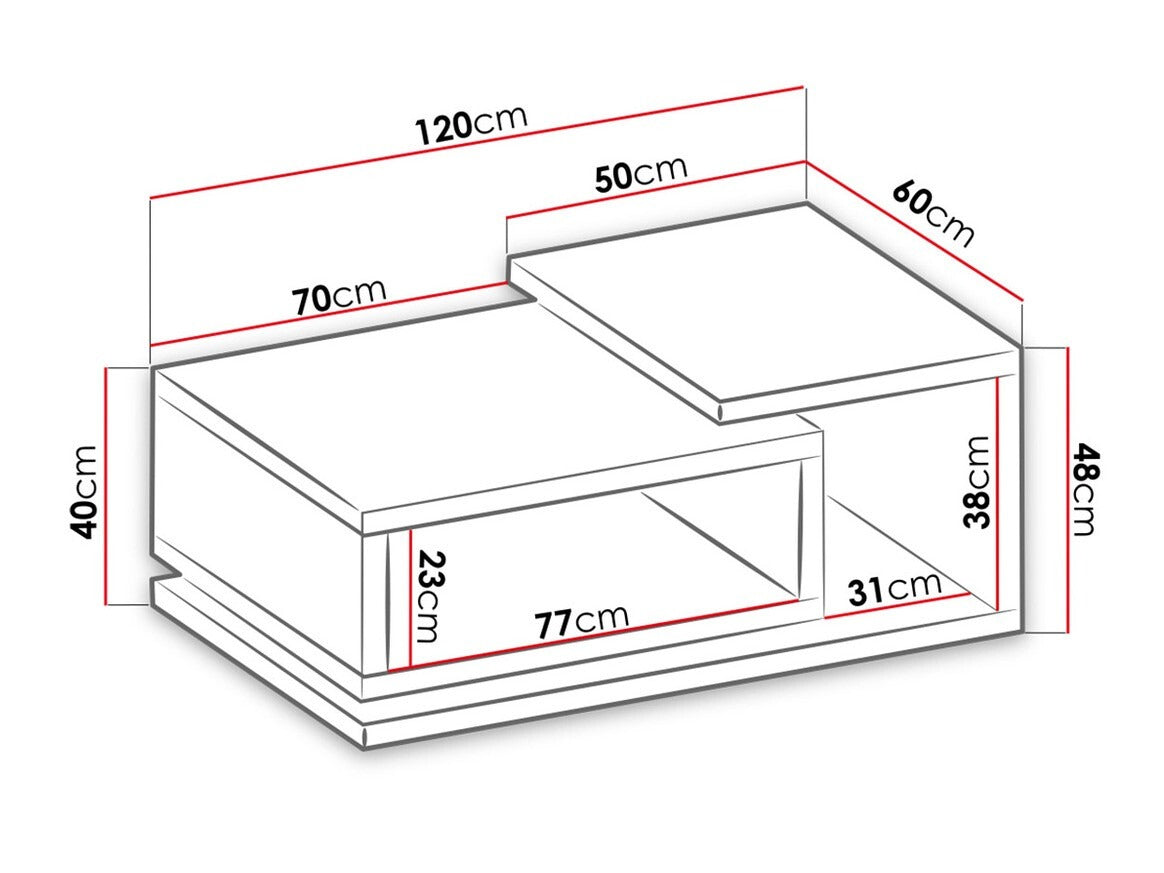 Žurnalinis staliukas 114421 4085172
