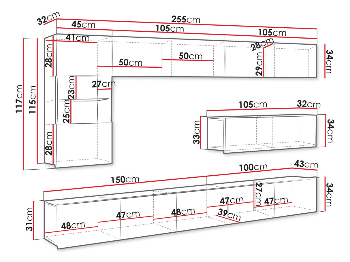 Svetainės komplektas 61426