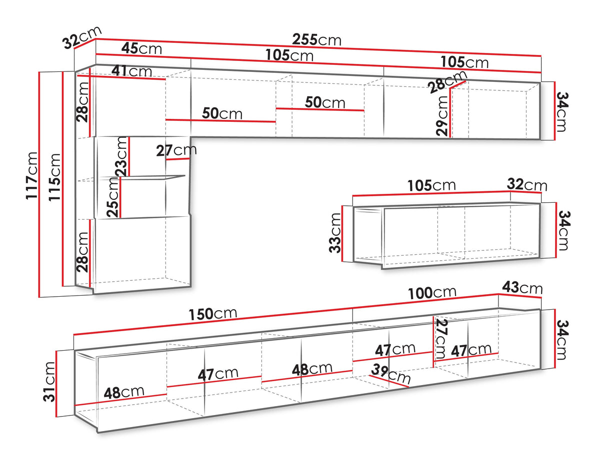 Svetainės komplektas 61426