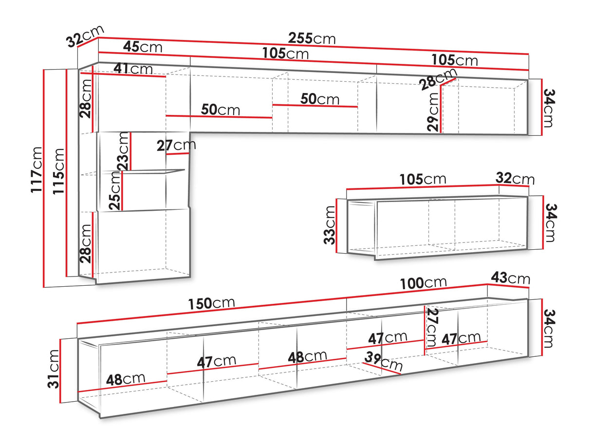 Svetainės komplektas 61426