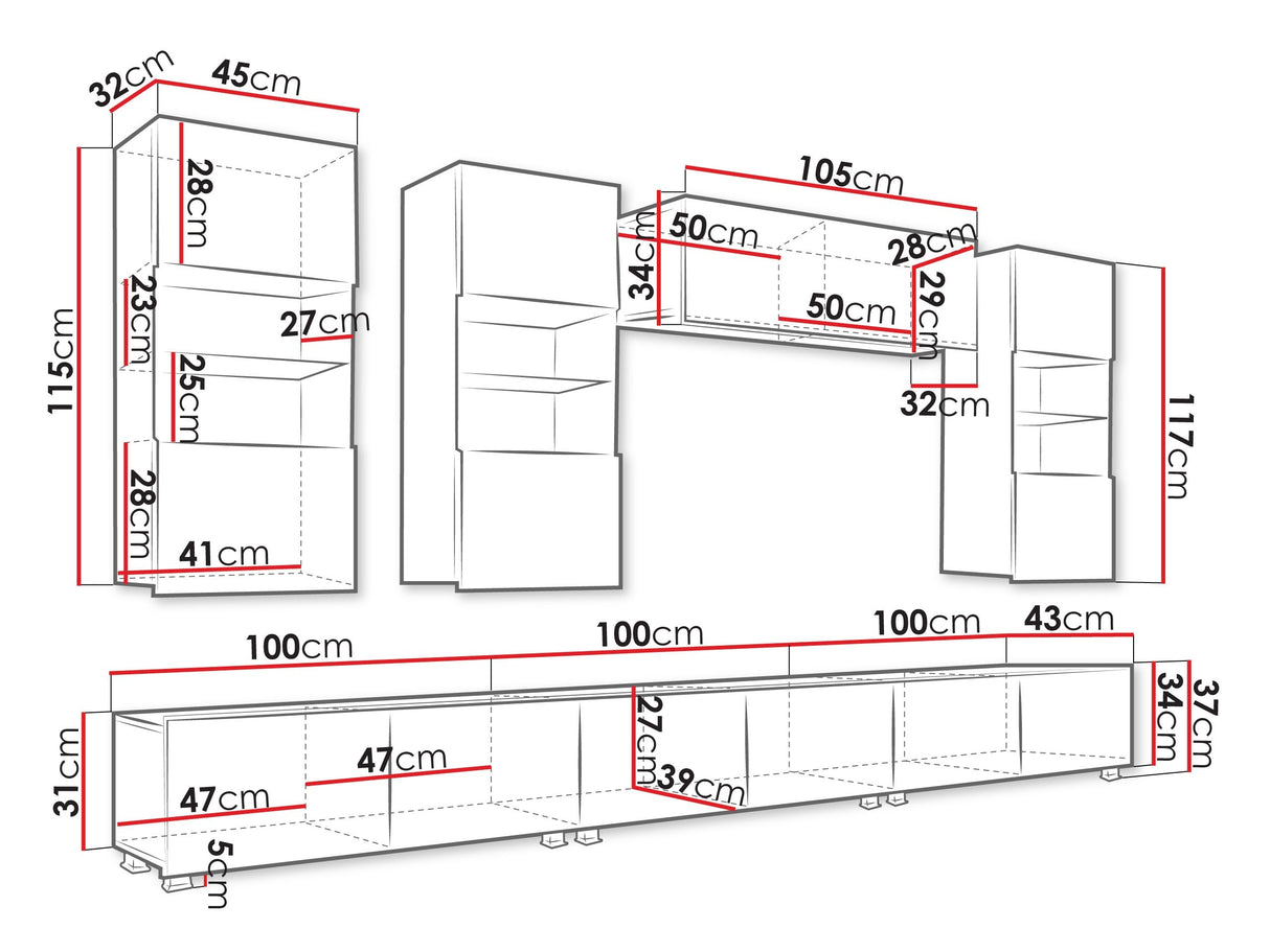 Svetainės komplektas 65945