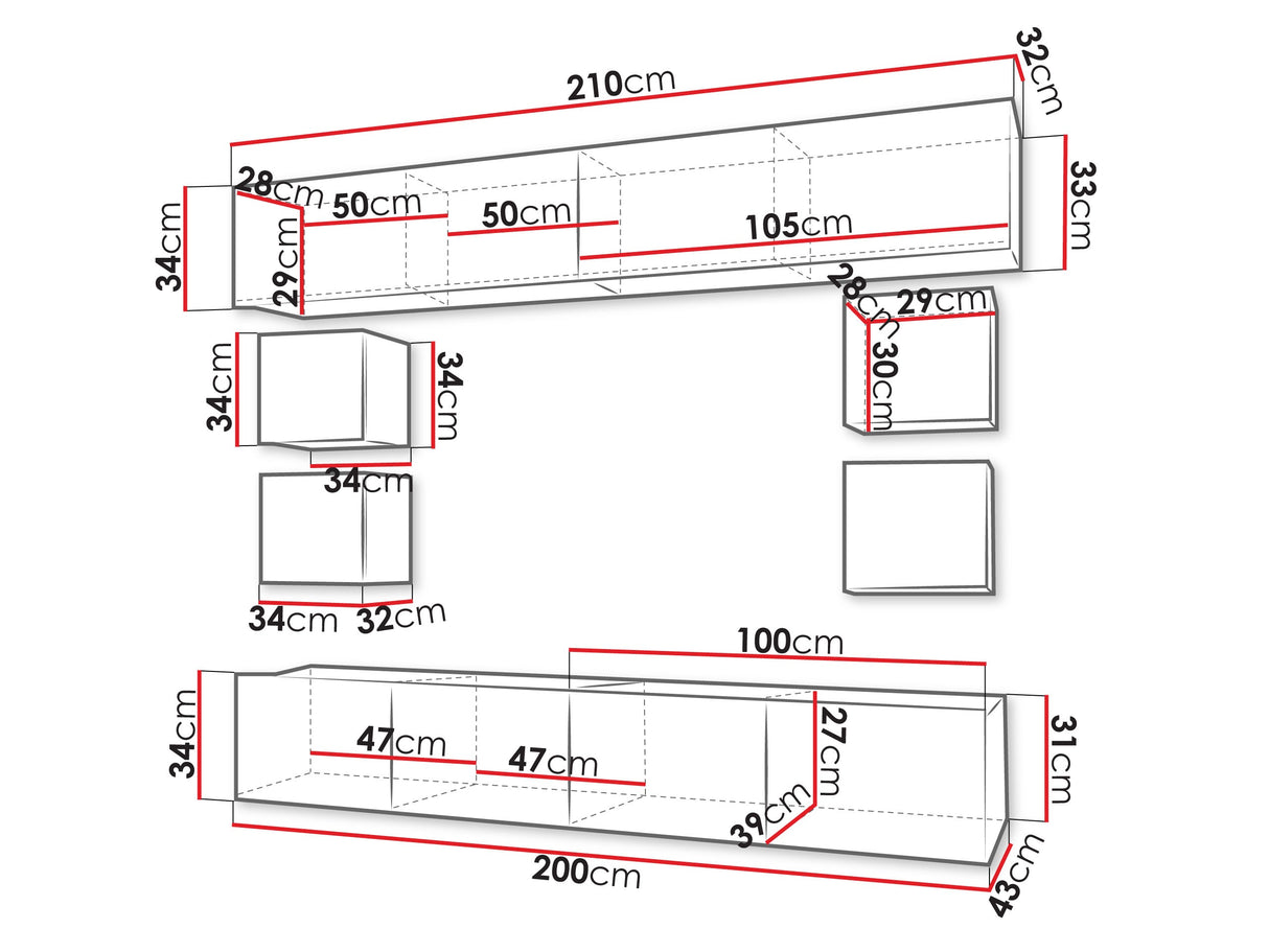 Svetainės komplektas 70195