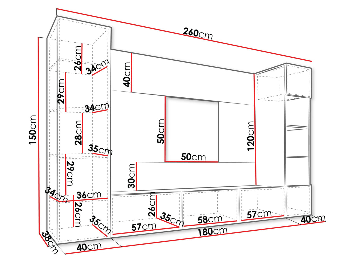 Svetainės komplektas 595671