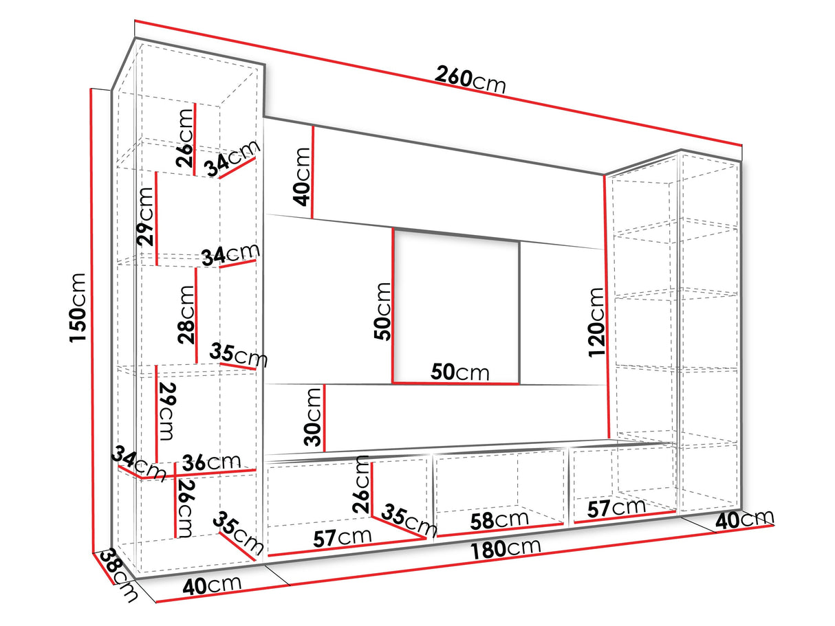 Svetainės komplektas 595678