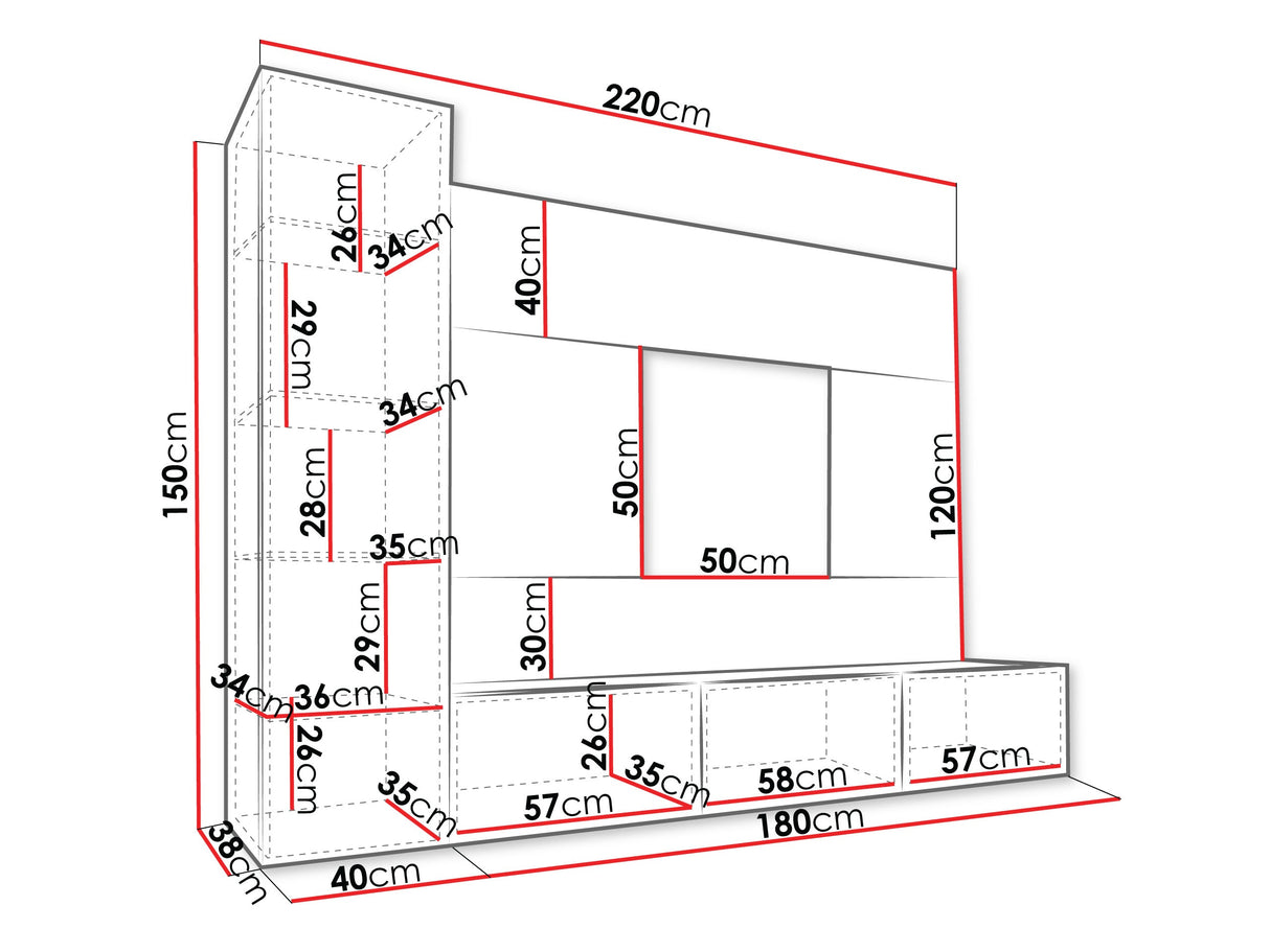 Svetainės komplektas 595684