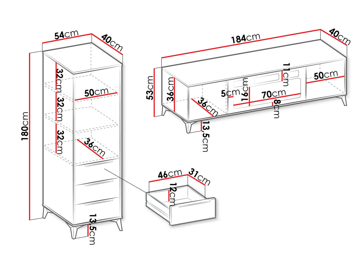 Svetainės komplektas 595697