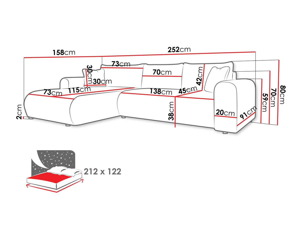Minkštas kampas 594049