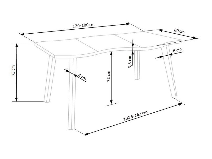Stalas 498890 4089785