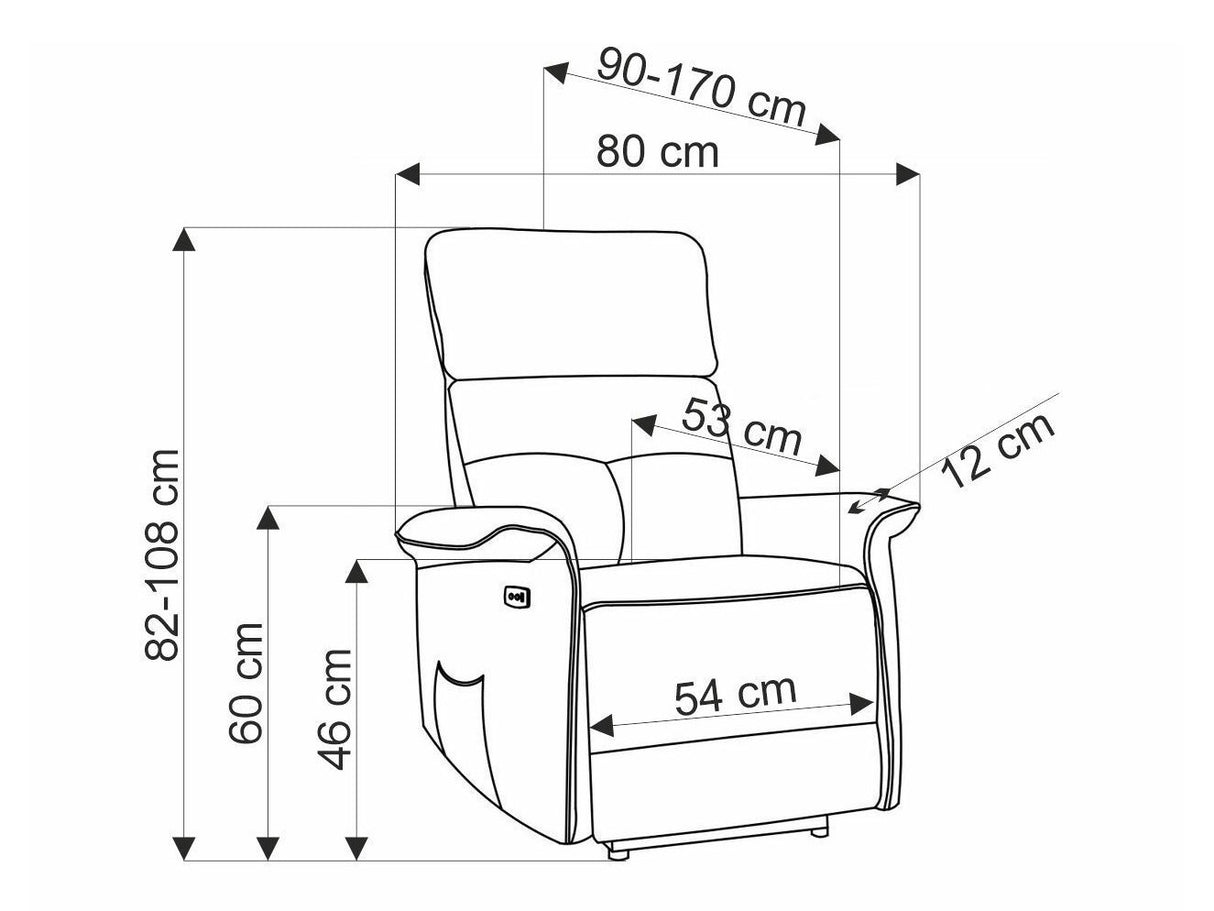 Fotelis reglaineris 596131