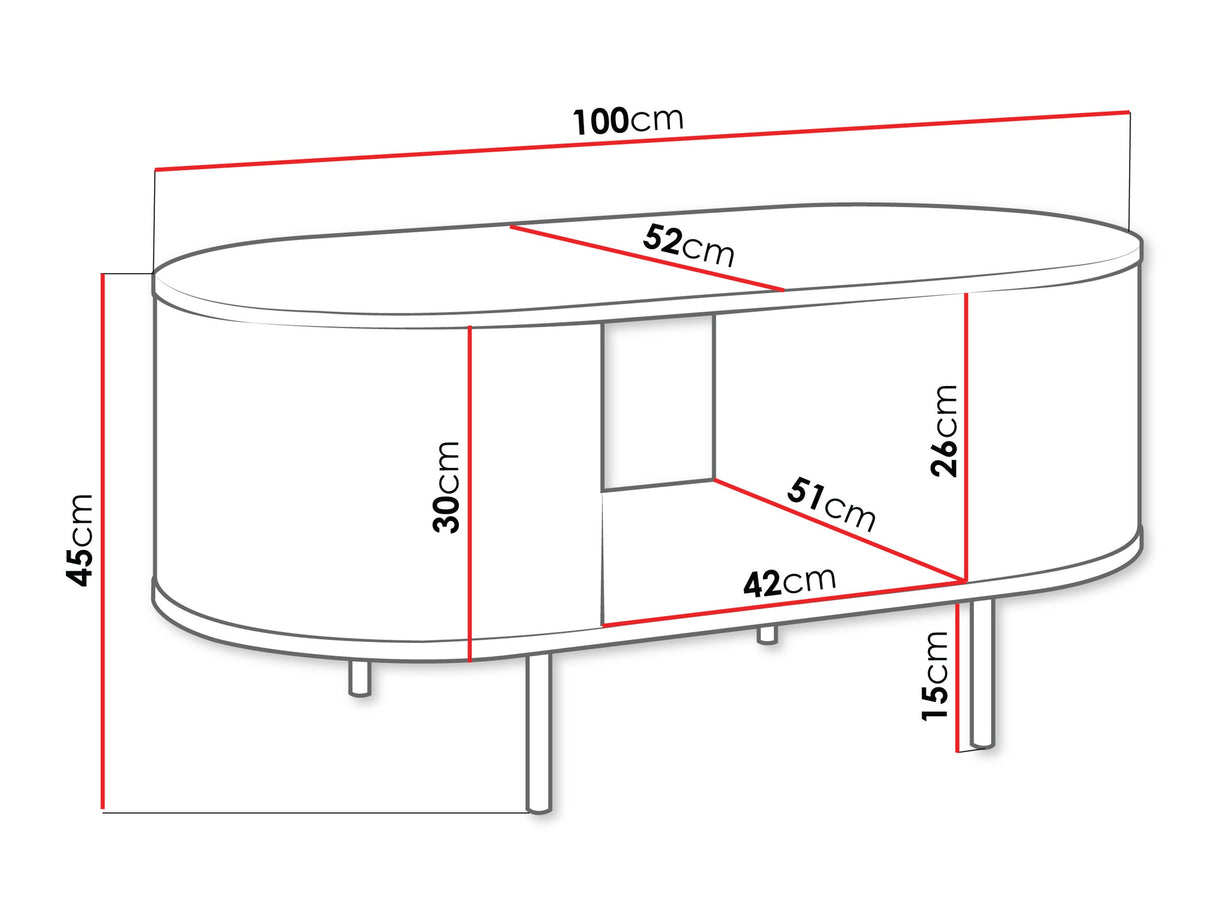 Žurnalinis staliukas 596122