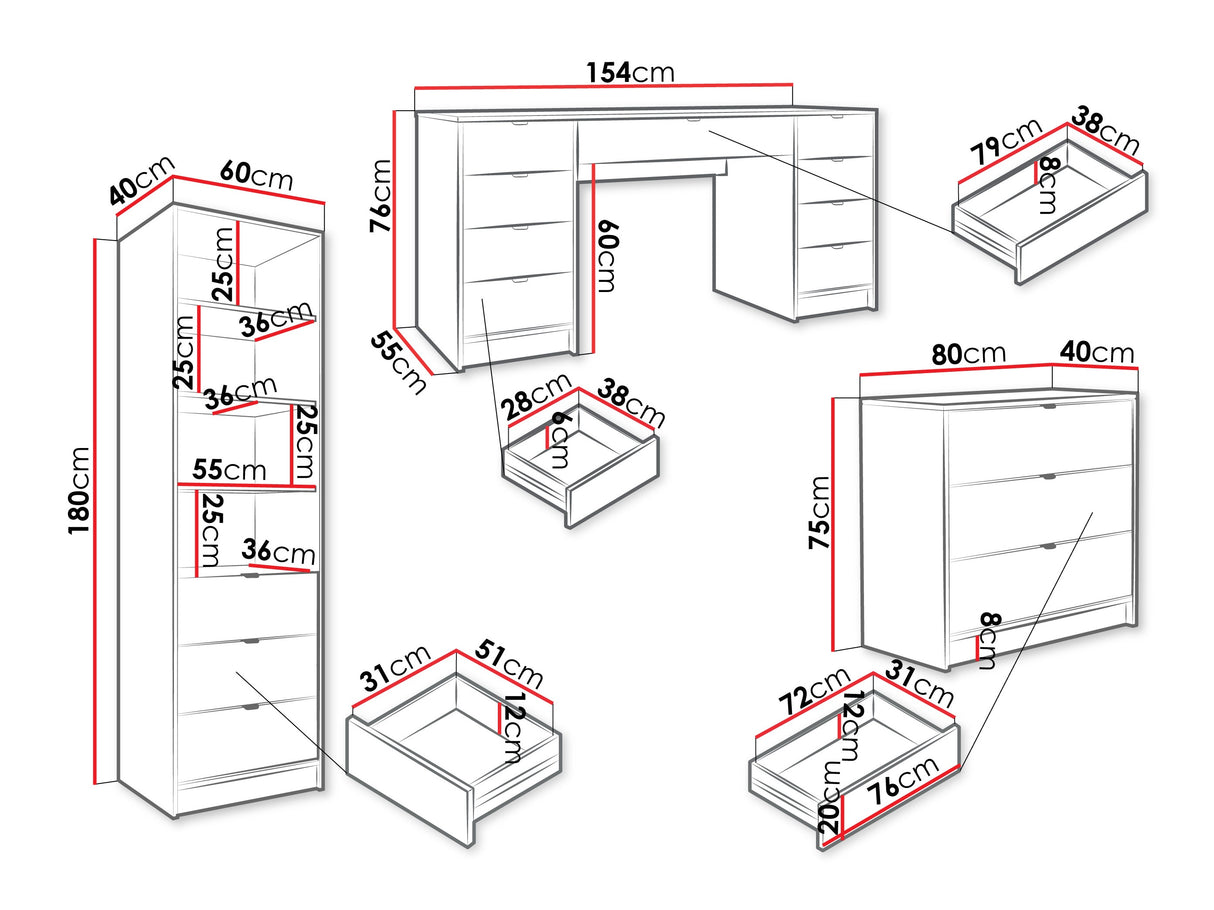 Biuro komplektas 594840