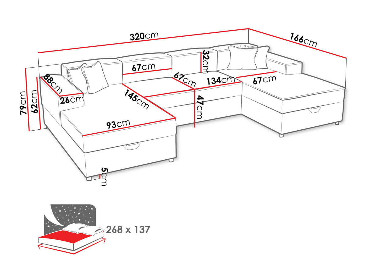Minkštas kampas 512739