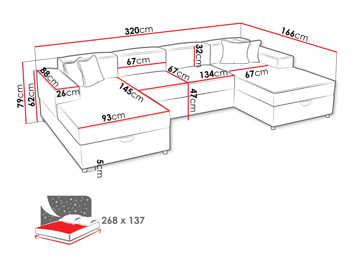 Minkštas kampas 512739