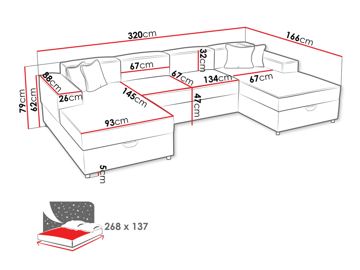 Minkštas kampas 512739