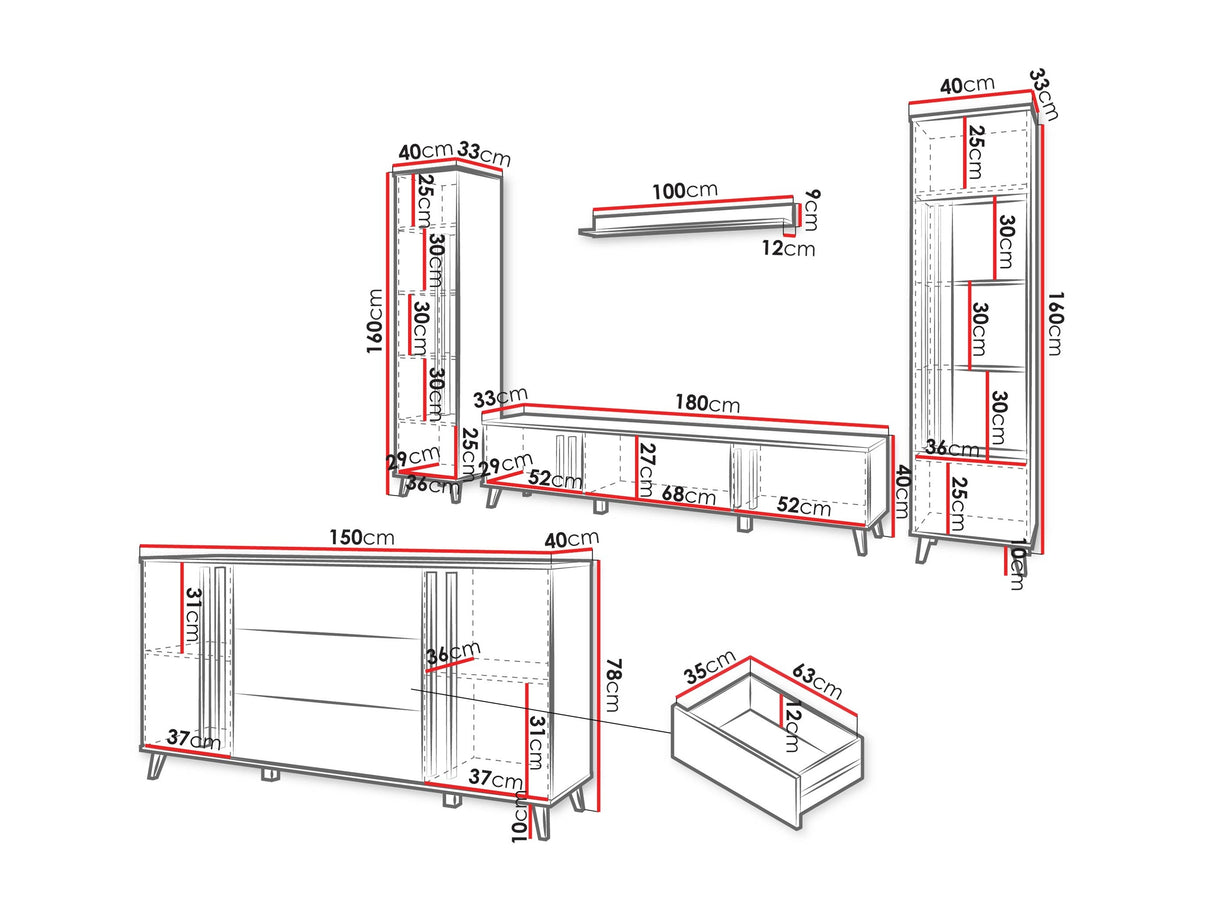 Svetainės komplektas 599035