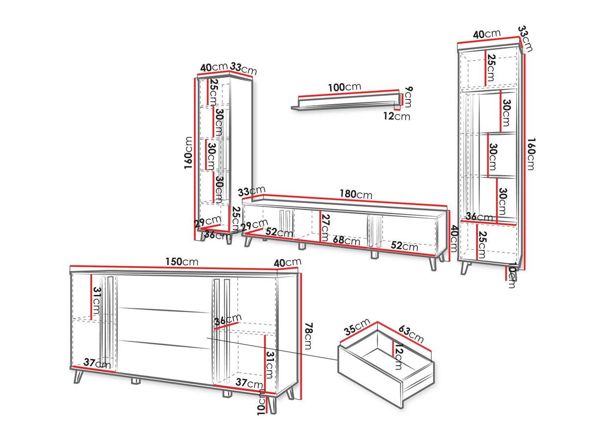 Svetainės komplektas 599035