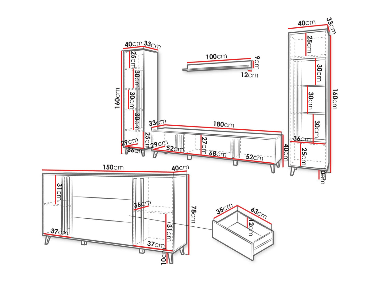 Svetainės komplektas 599035