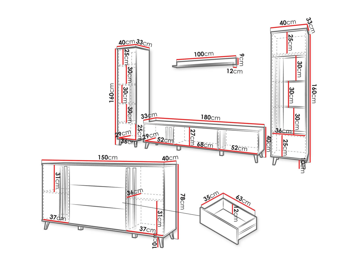 Svetainės komplektas 599035