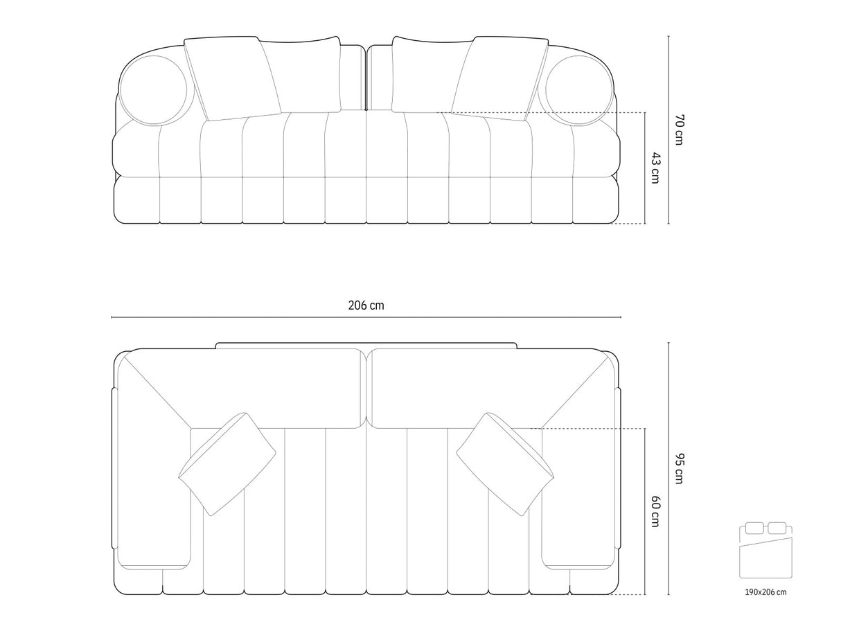 Sofa lova 599559