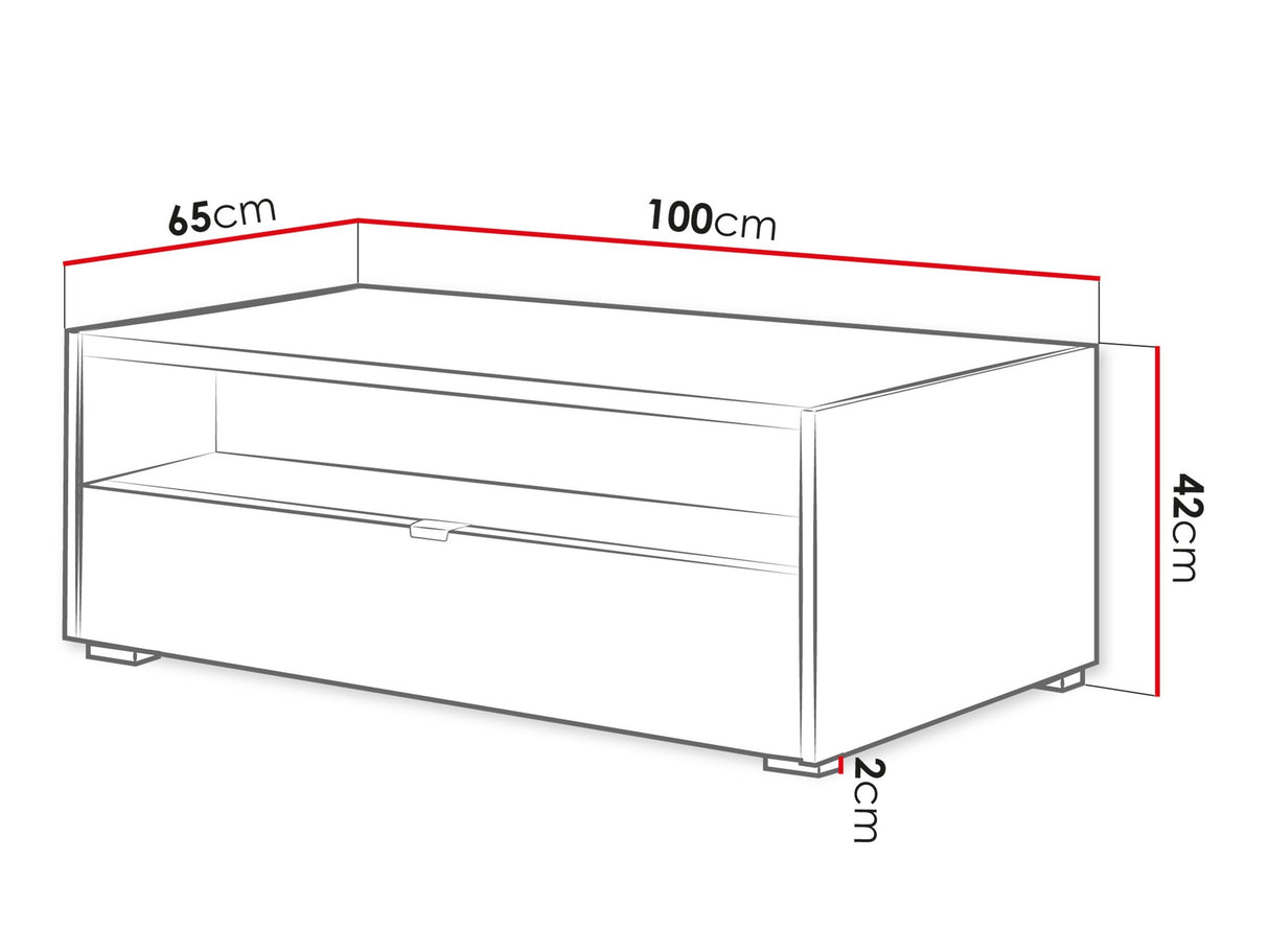 Žurnalinis staliukas 600055