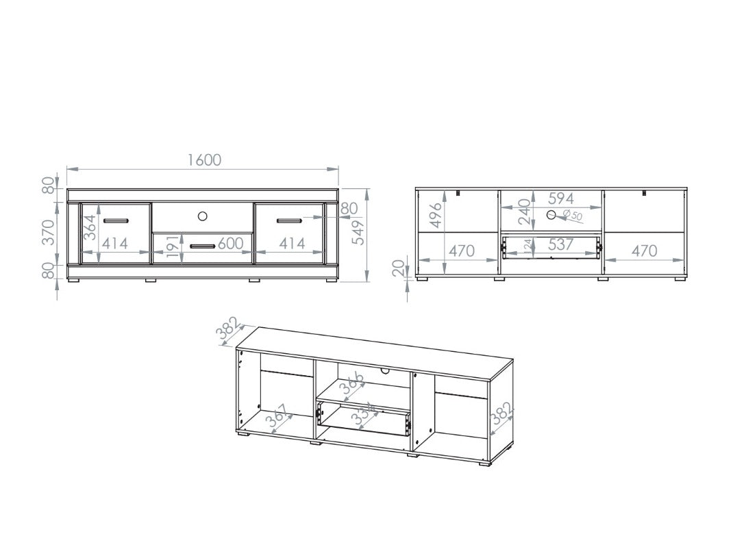 TV staliukas 602073