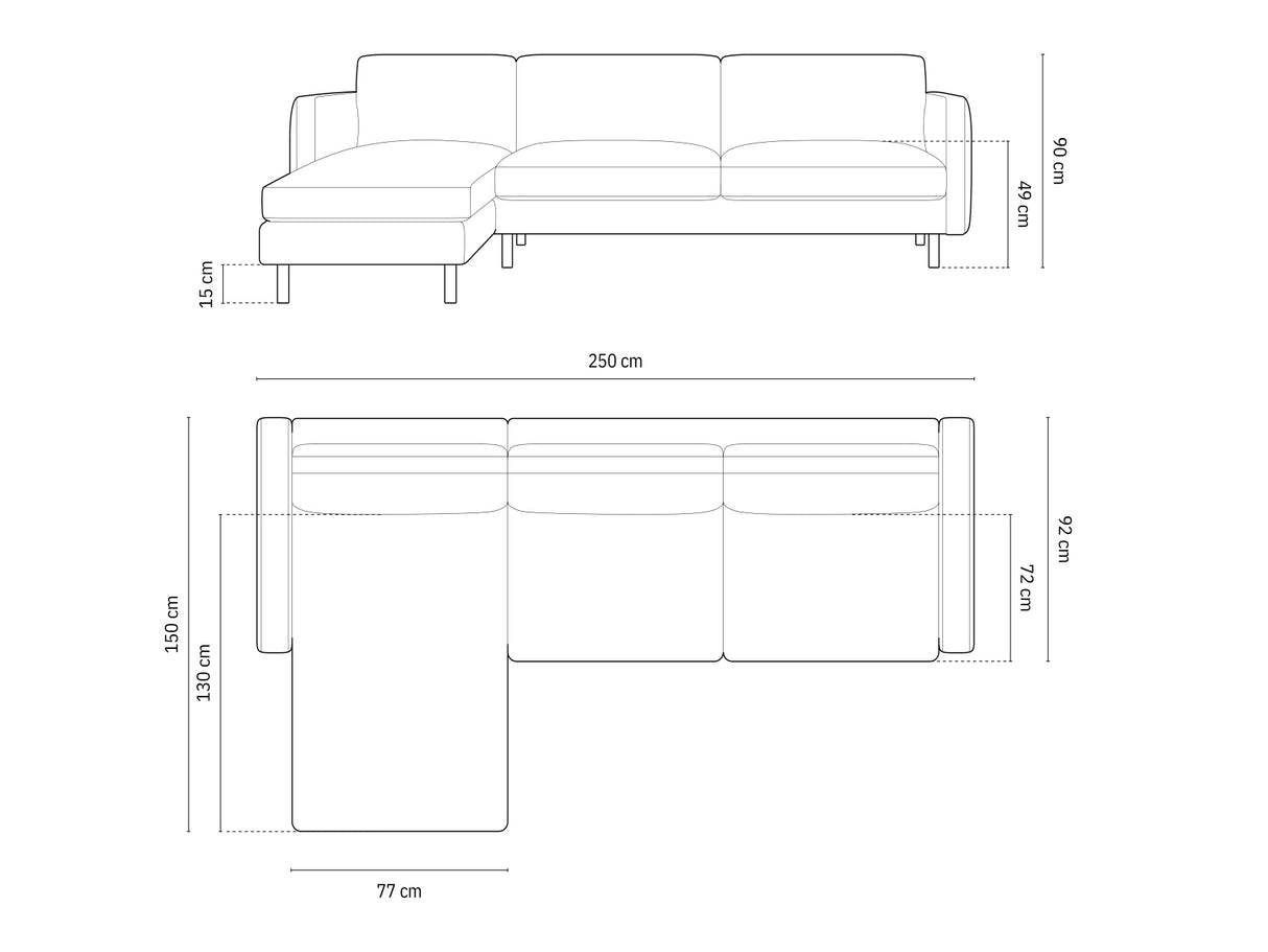 Minkštas kampas 602502