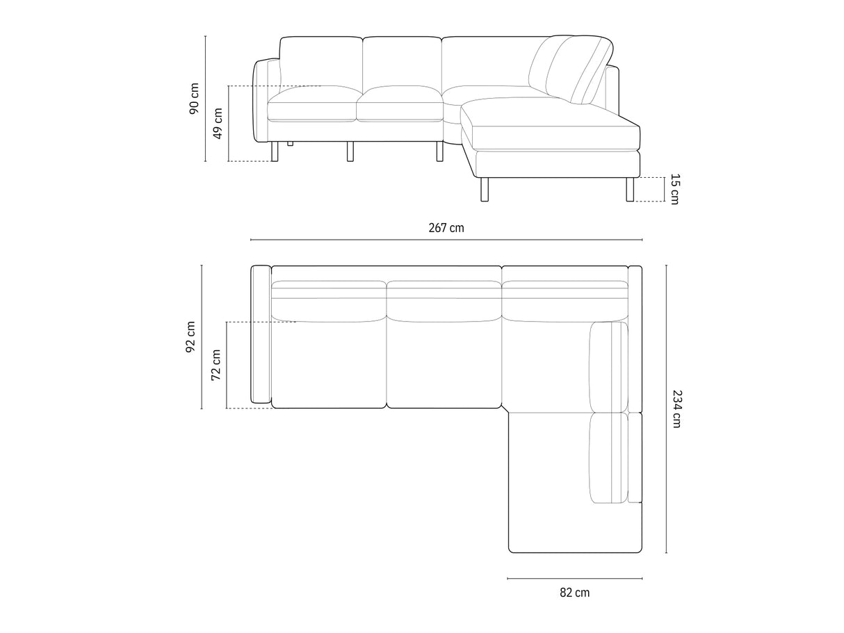 Minkštas kampas 602771