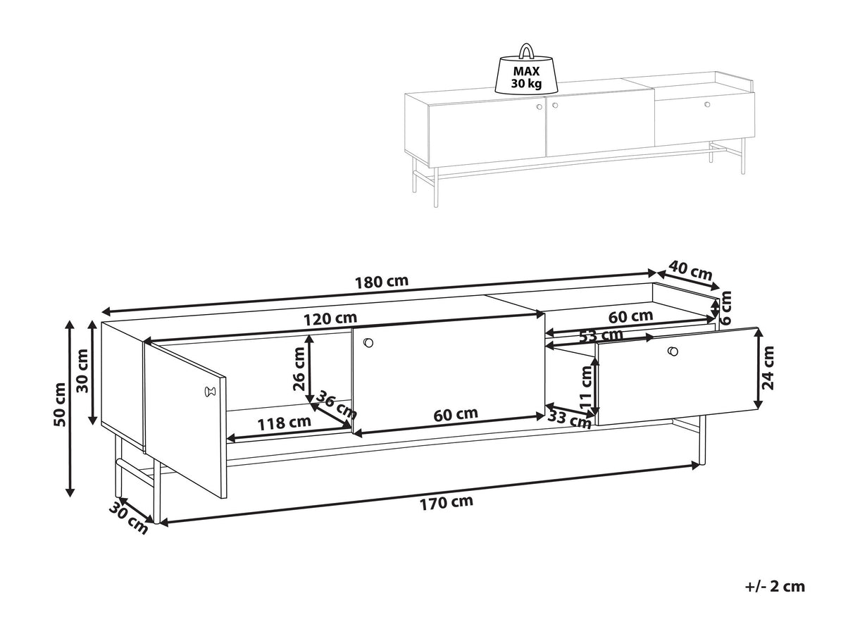 TV staliukas 603009
