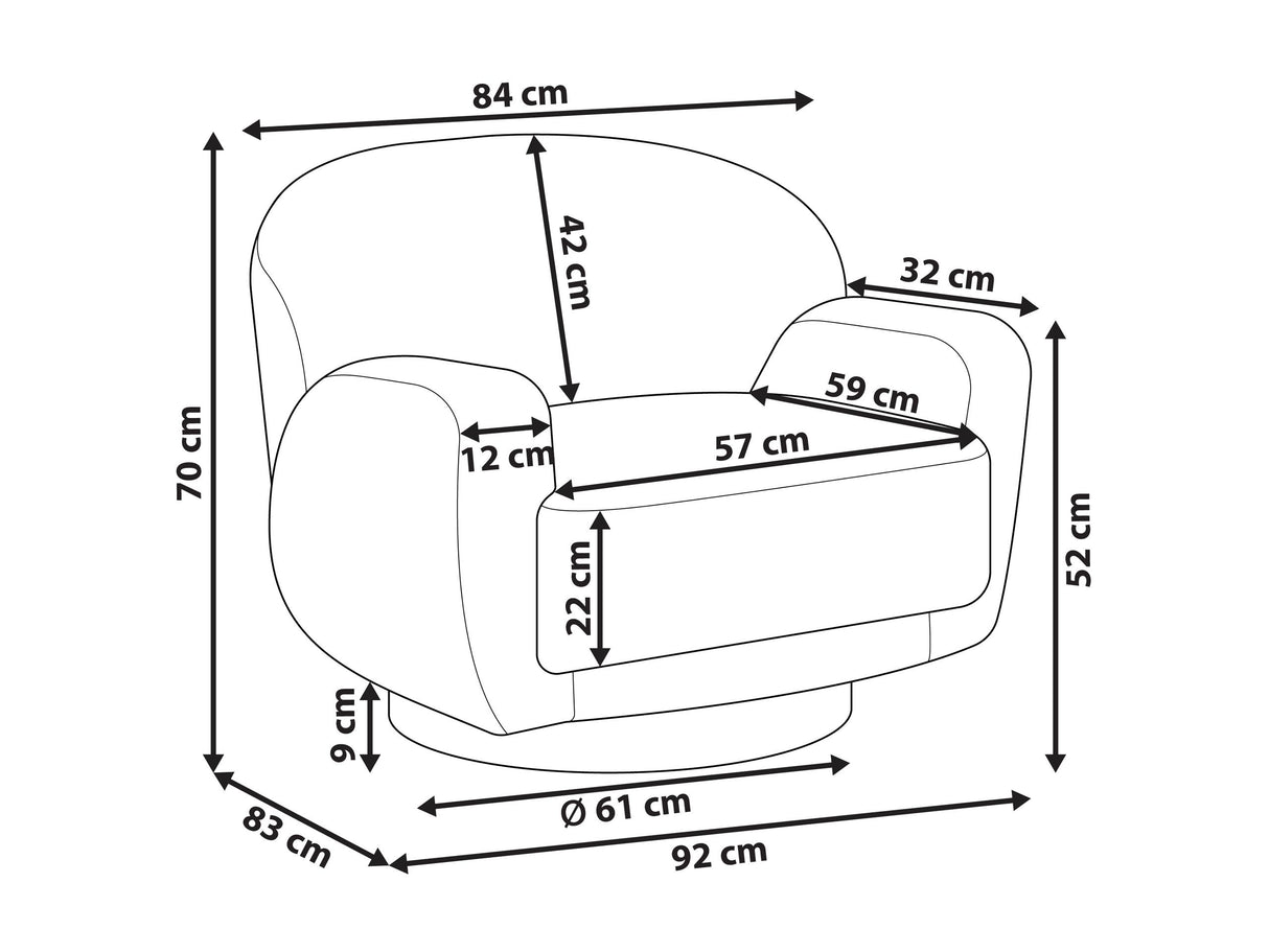 Fotelis 604113