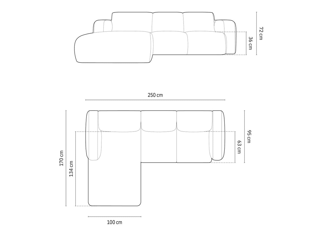 Minkštas kampas 604223
