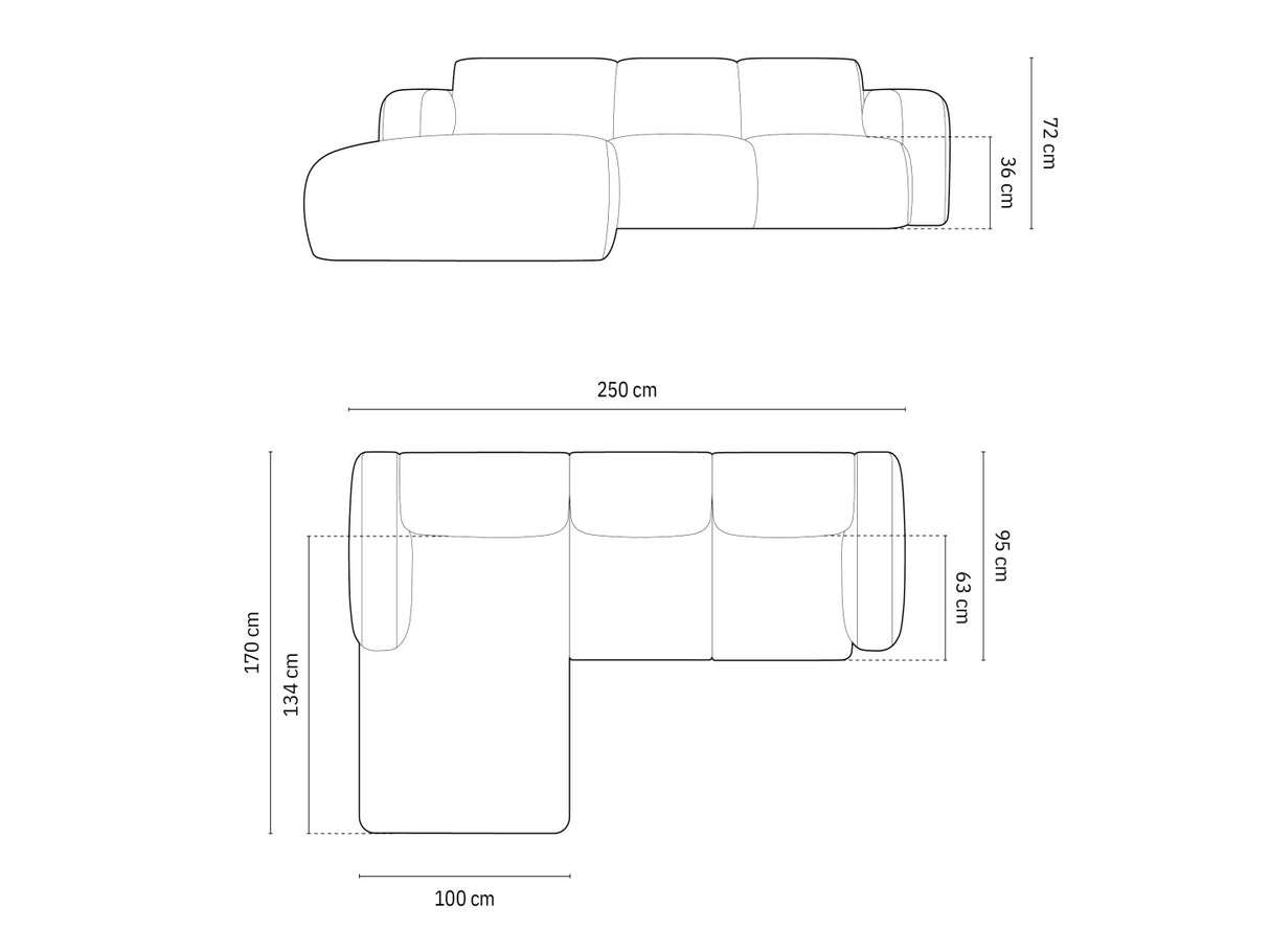 Minkštas kampas 604223