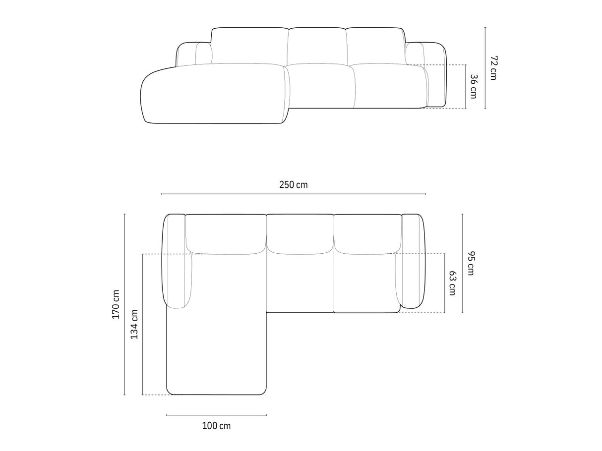 Minkštas kampas 604223