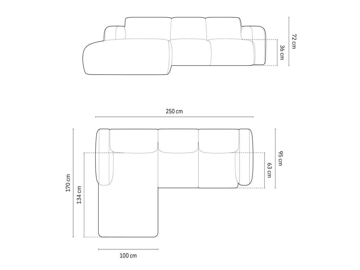 Minkštas kampas 604223