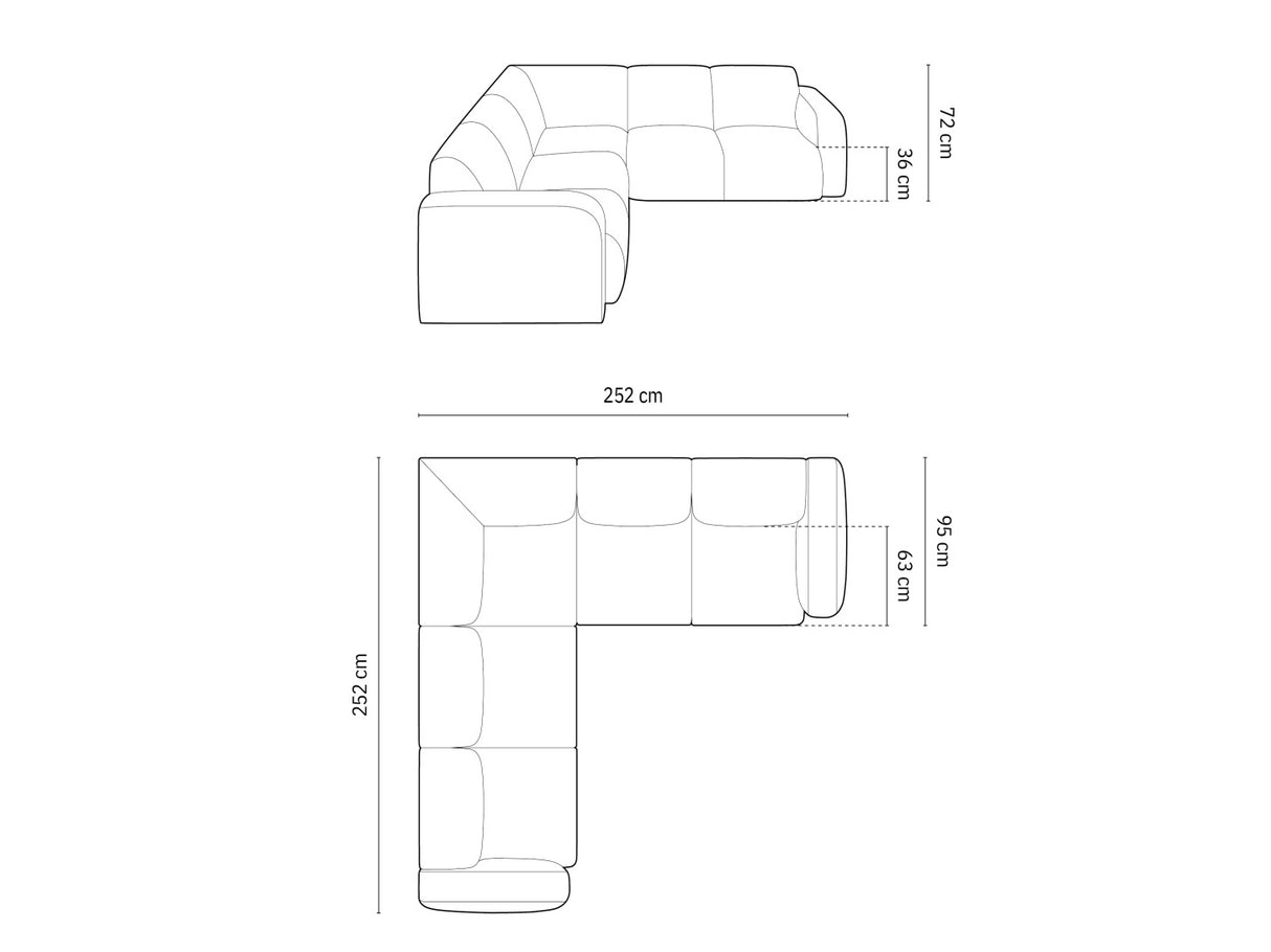 Minkštas kampas 604297