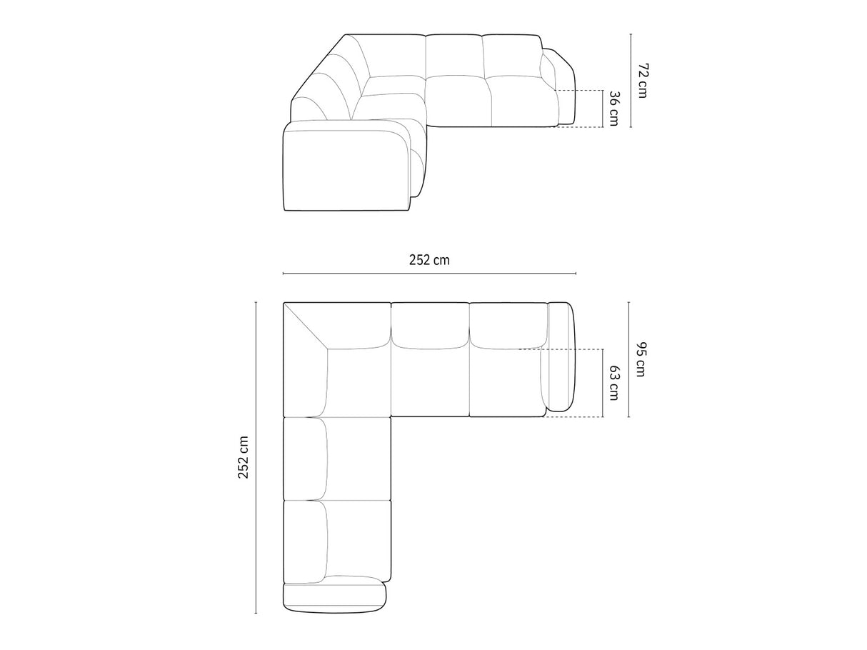 Minkštas kampas 604297