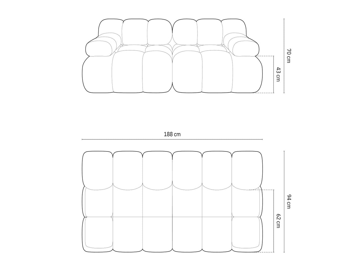 Modulinė sofa 539689