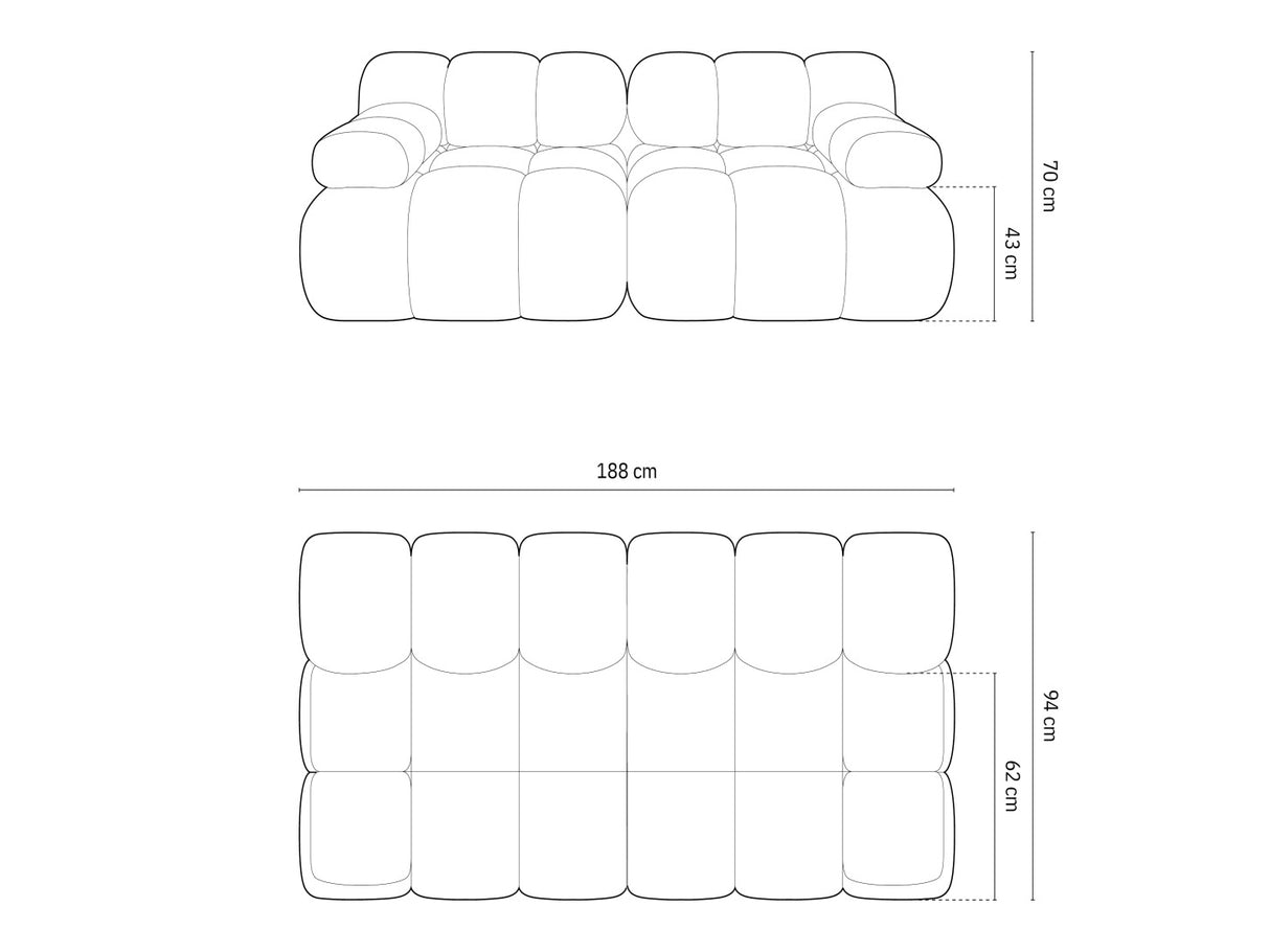 Modulinė sofa 539689