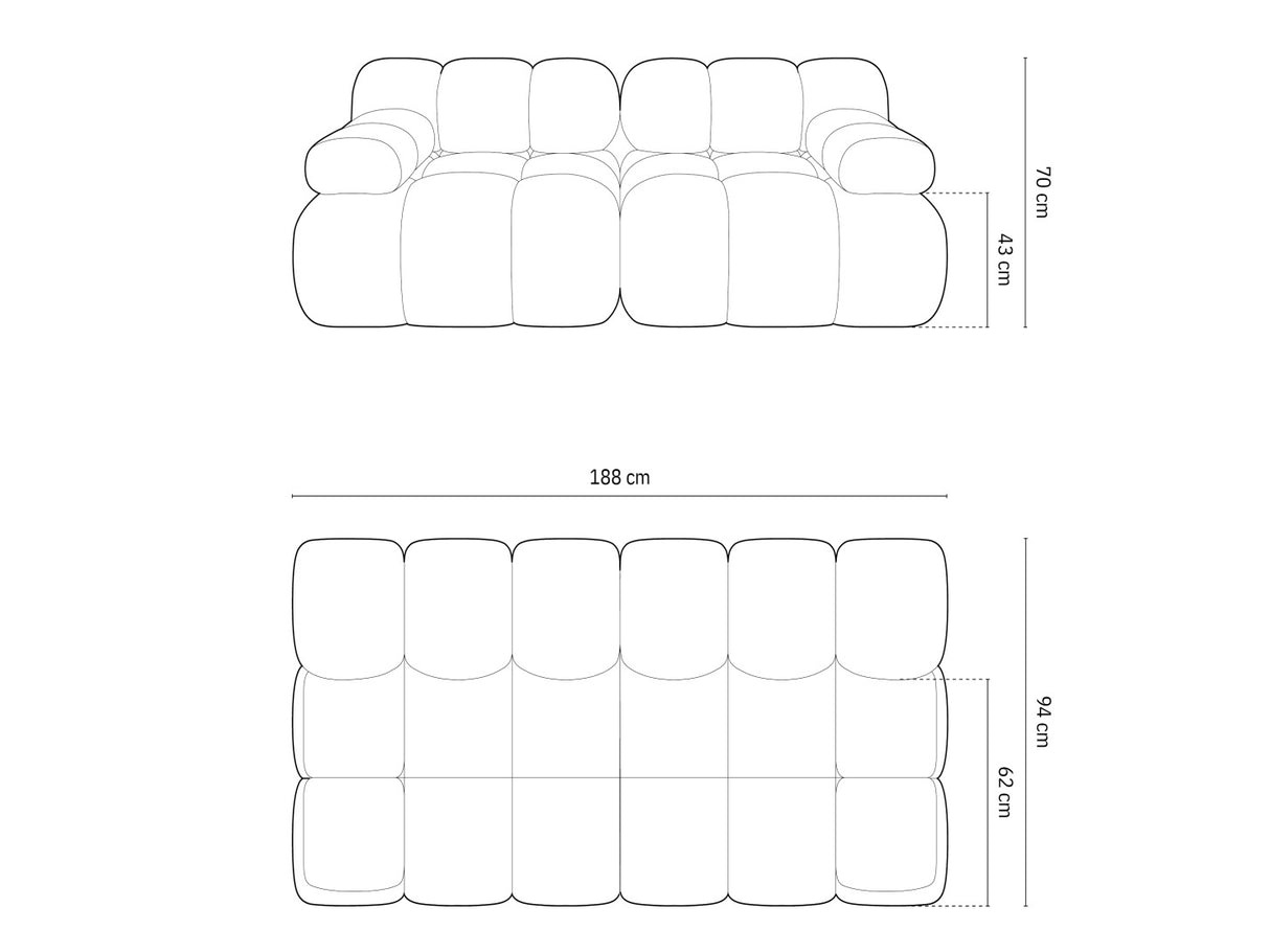 Modulinė sofa 539689