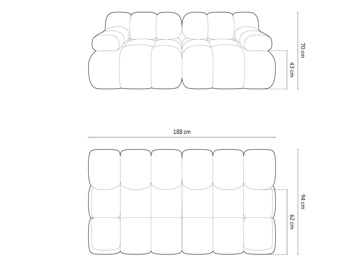 Modulinė sofa 539689