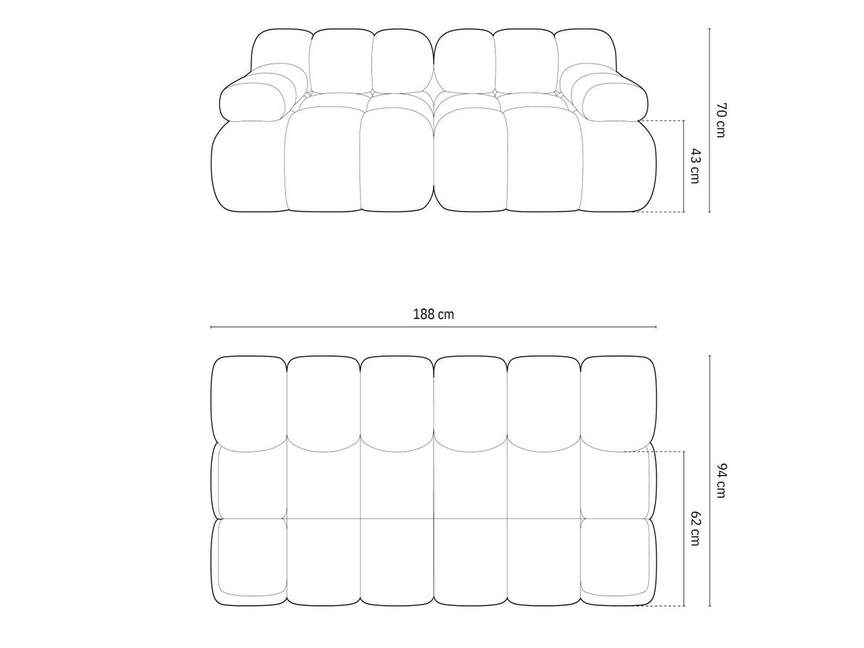 Modulinė sofa 539689