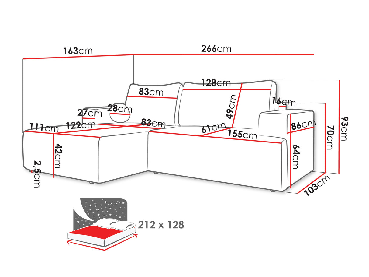 Minkštas kampas 604948