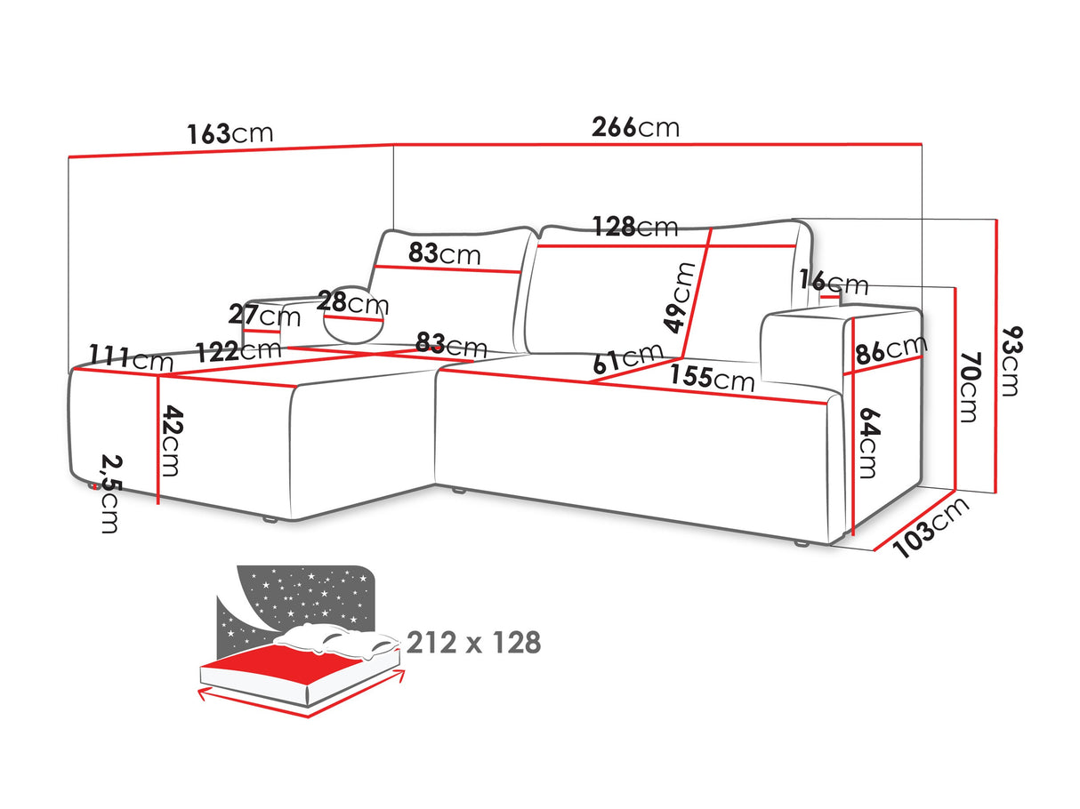 Minkštas kampas 604948