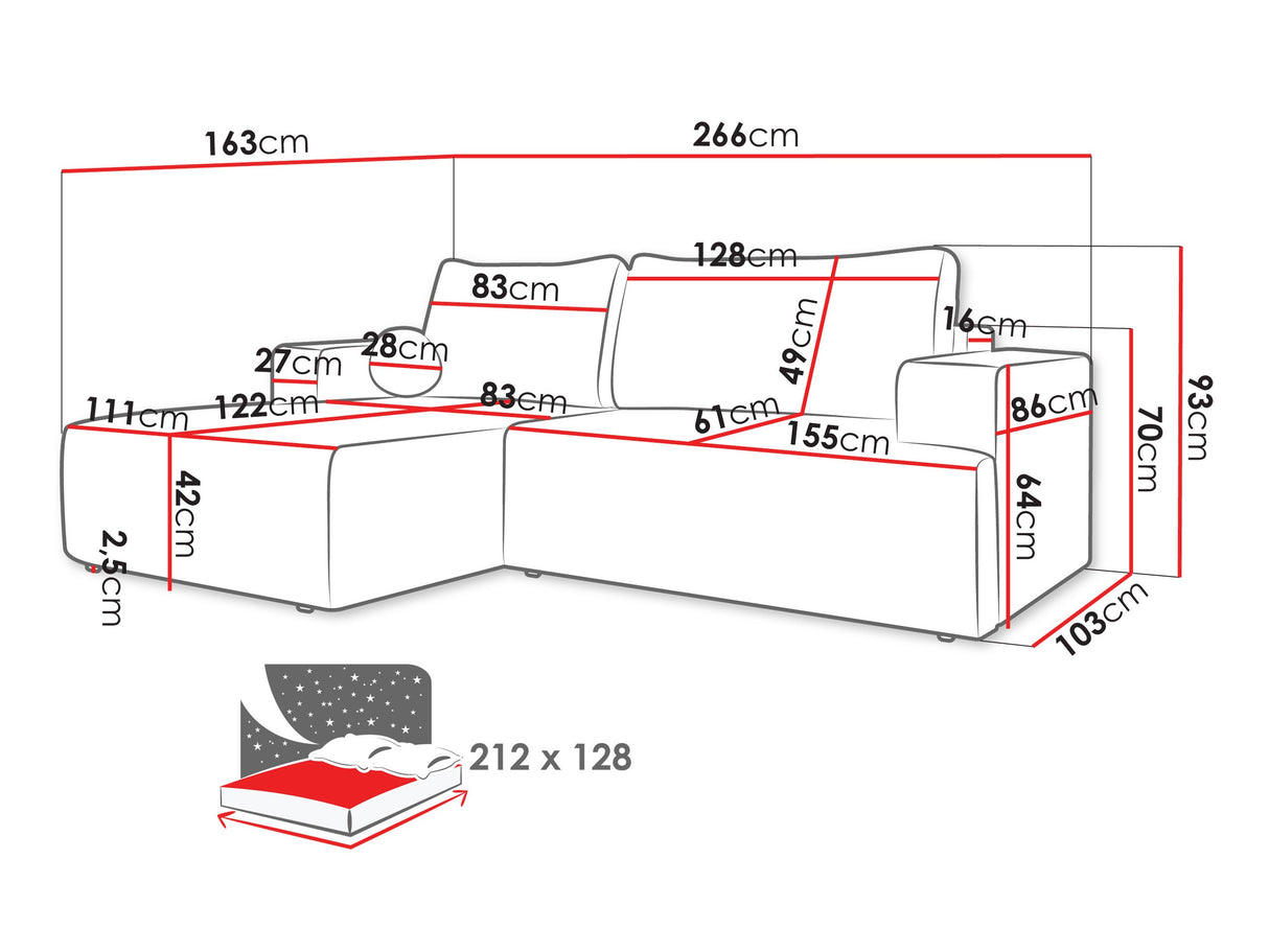 Minkštas kampas 604948