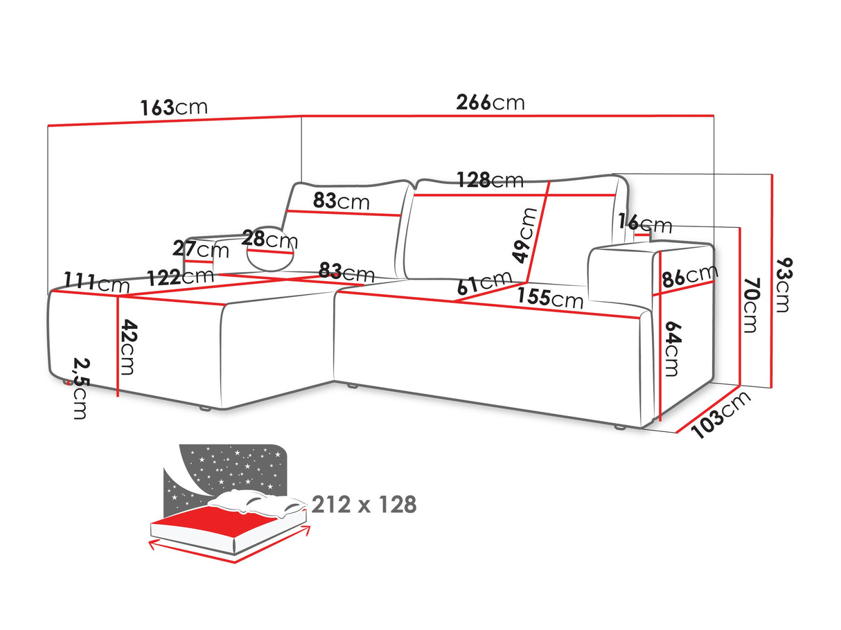 Minkštas kampas 604948